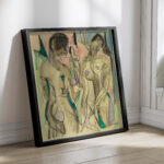 Drei Akte im Wald 1928 Ernst Ludwig Kirchner 4 mockup