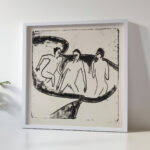 Drei Akte im Wasser Moritzburg 1910 Ernst Ludwig Kirchner 5 mockup