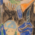 Drei Figuren in Landschaft 1920 Adolf Holzel 8 mockup