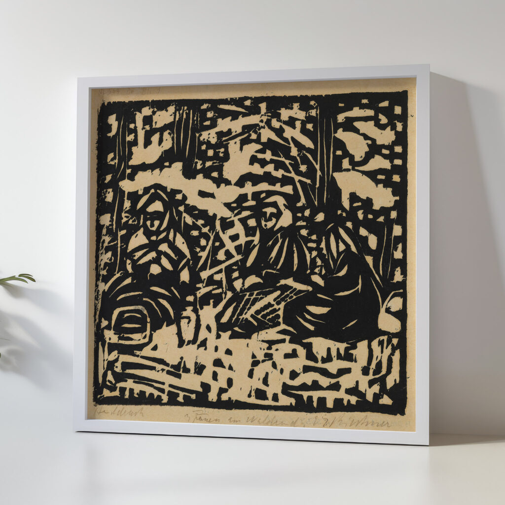 Drei Frauen am Waldesrand 1906 Ernst Ludwig Kirchner 5 mockup