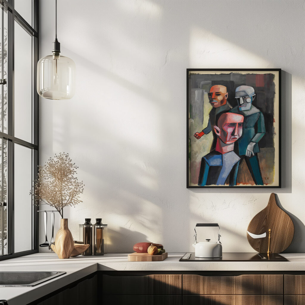 Drei Manner o.J. around 1935 Karl Wiener 6 mockup