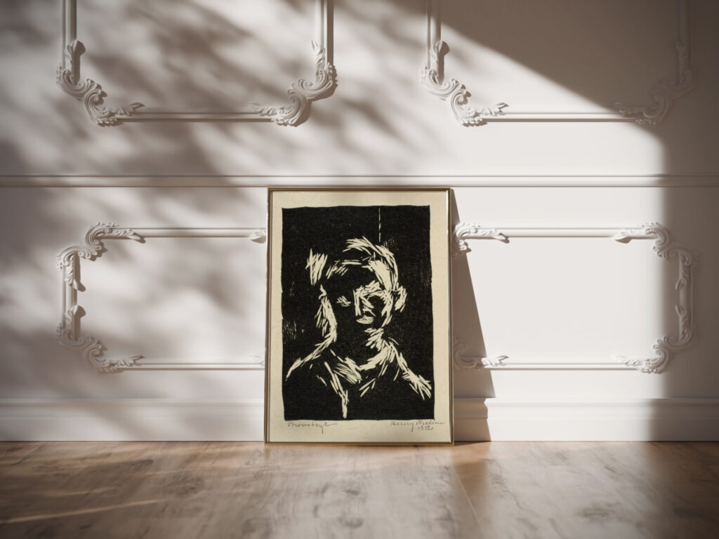 Drengeportraet 1932 Henry Nielsen video mockup