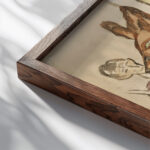 Dressierte Baren 1932 Max Beckmann close up dark wood mockup Dressierte Baren 1932 Max Beckmann close up dark wood mockup