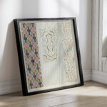 Drie decoratieve ontwerpen 1874 Carel Adolph Lion Cachet 4 mockup