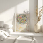 Drie ontwerpen voor aardewerkdecoratie voor schotel 1918 03 15 Theo Colenbrander 4 mockup