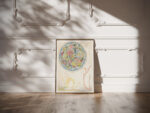 Drie ontwerpen voor aardewerkdecoratie voor schotel 1918 03 15 Theo Colenbrander video mockup
