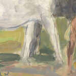 Drie paarden in een landschap 1918 Leo Gestel 8 mockup