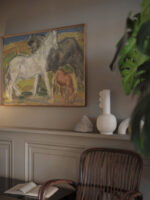 Drie paarden in een landschap 1918 Leo Gestel video mockup