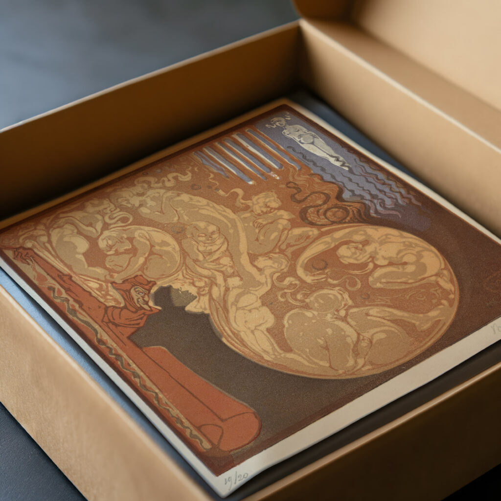 Droomachtig tafereel 1919 Bernard Willem Wierink video mockup