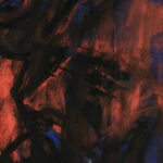 Dunkle Kopfe auf Rot 1928 Christian Rohlfs 8 mockup