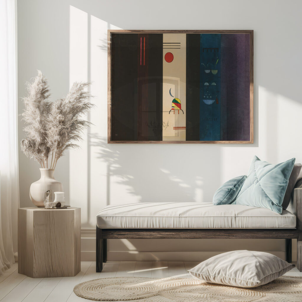 Dunkle Seiten Dark Sides 1931 Wassily Kandinsky 5 mockup