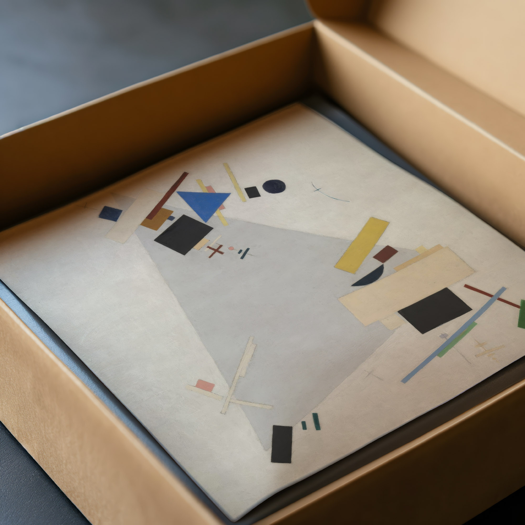 Dynamic Suprematism (1916) - Kazimir Malevich | High Quality