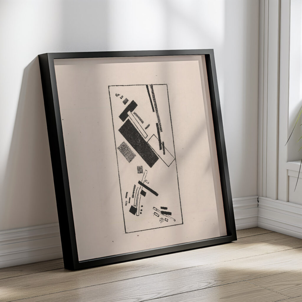 Dynamic Suprematism 1920 Kazimir Malevich 4 mockup