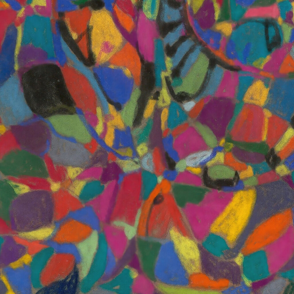 Dynamische Kreisrhythmen Circa 1930 Adolf Holzel 8 mockup