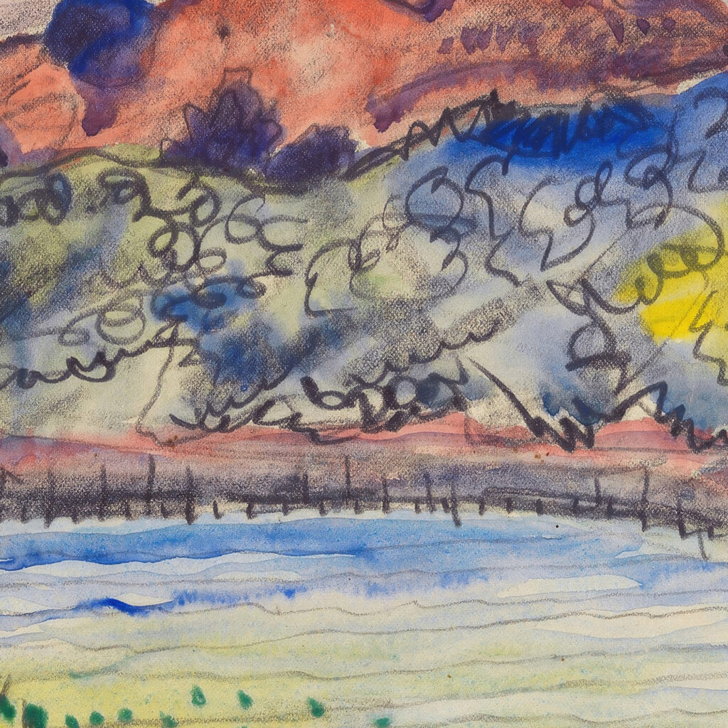 Early Landscape 1914 Charles Demuth 8 mockup