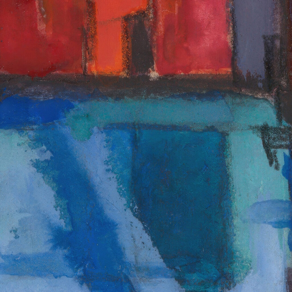 Early Spring Passaic Valley 1919 Oscar Bluemner 8 mockup