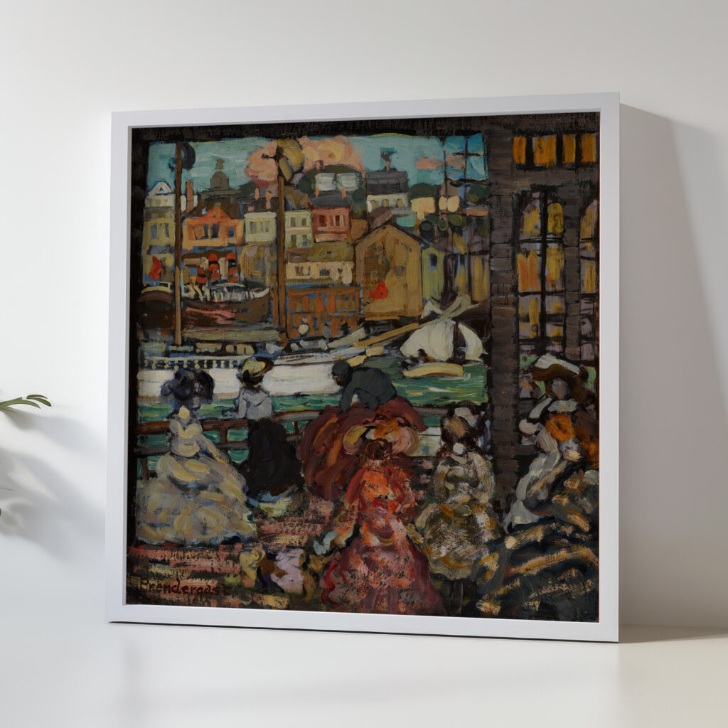 East Boston Ferry Maurice Prendergast 5 mockup