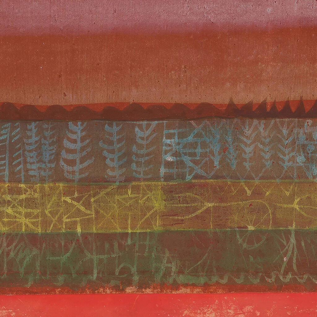Ebene Landschaft Flat Landscape 1924 Paul Klee 8 mockup