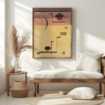 Eckig Angular 1931 Wassily Kandinsky 5 mockup