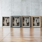 Ecstasy 1916 Arthur Bowen Davies framed posters mockup