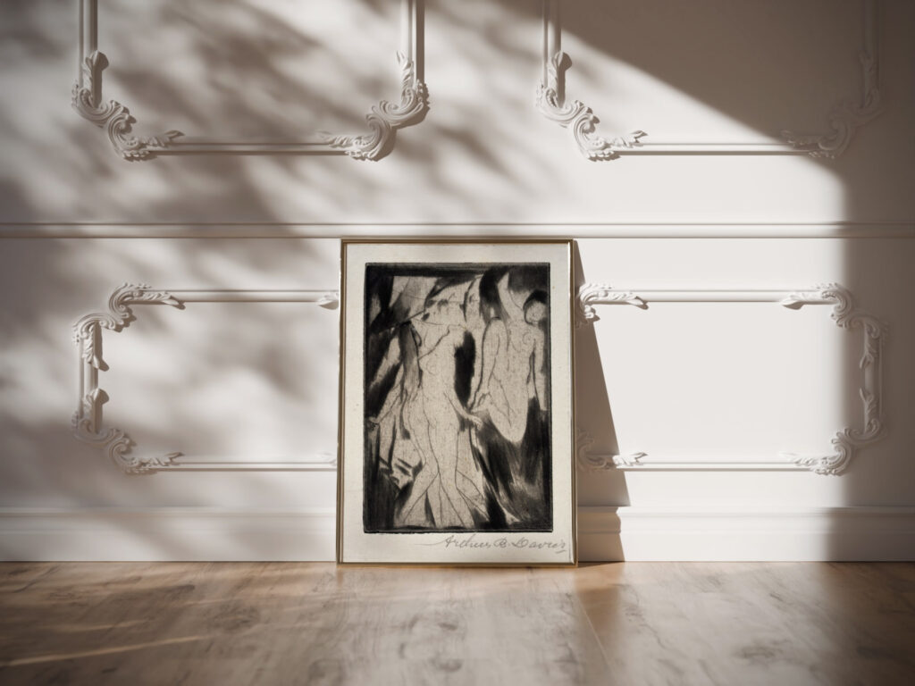 Ecstasy 1916 Arthur Bowen Davies video mockup