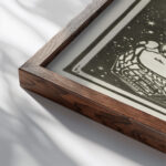 Eens zag ik twee gelukkige menschen 1923 04 20 Erich Wichmann close up dark wood mockup
