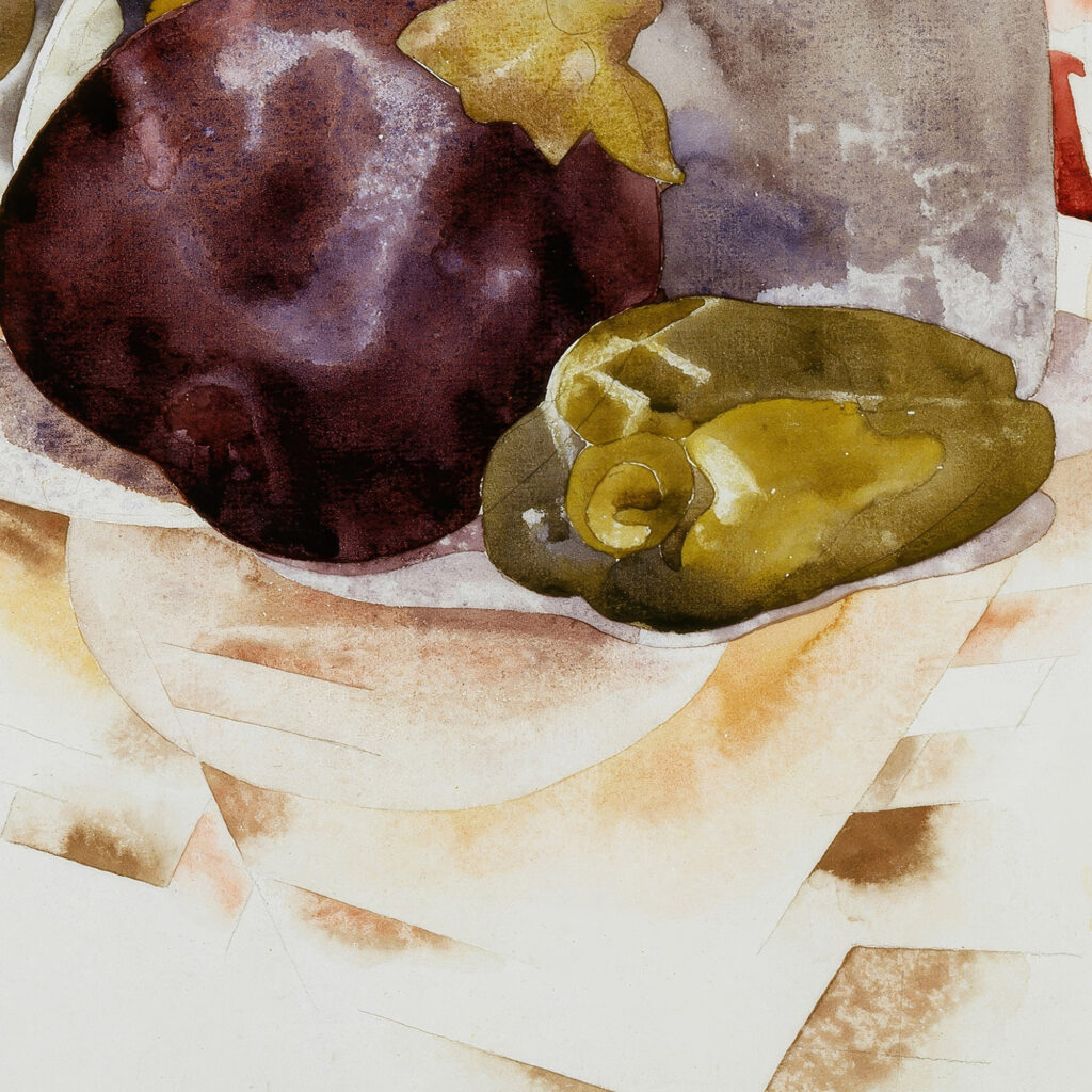 Eggplant and Green Pepper 1925 Charles Demuth 8 mockup