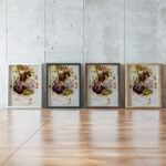 Eggplant and Green Pepper 1925 Charles Demuth framed posters mockup Eggplant and Green Pepper 1925 Charles Demuth framed posters mockup