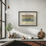 Egyptisch bloemenfries 1890 Johanna van de Kamer 6 mockup