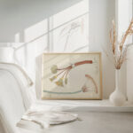 Egyptisch ornament met lotusbloem en knop 1890 Johanna van de Kamer 4 mockup