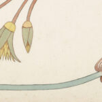 Egyptisch ornament met lotusbloem en knop 1890 Johanna van de Kamer 8 mockup