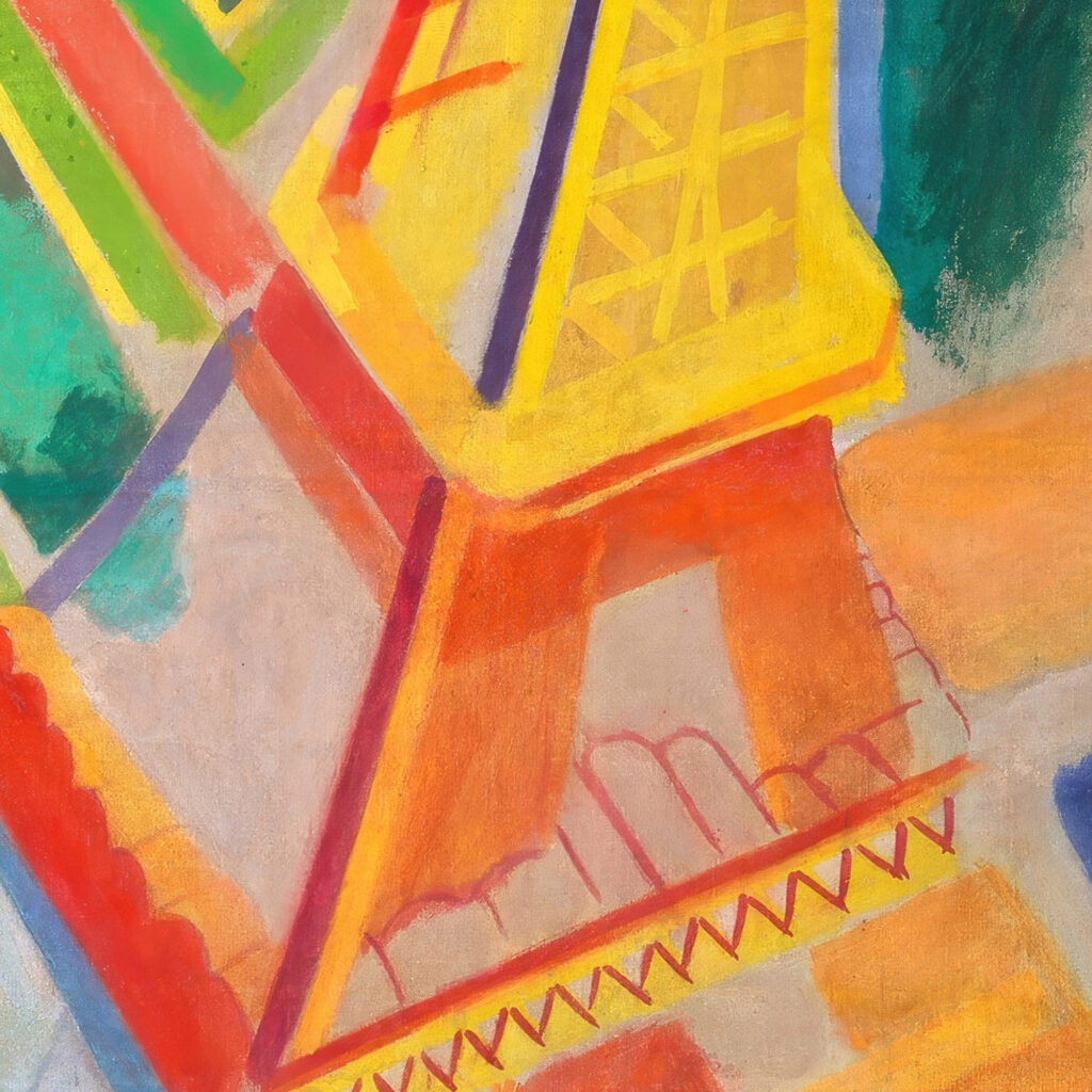 Eiffel Tower 1924 Robert Delaunay 8 mockup