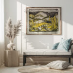 Ein in Dunen sitzendes und ein liegendes Madchen Zwei Madchen in den Dunen Sylt 1920 1924 Otto Mueller 5 mockup