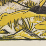 Ein in Dunen sitzendes und ein liegendes Madchen Zwei Madchen in den Dunen Sylt 1920 1924 Otto Mueller 8 mockup