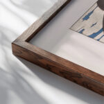 Ein moderner Totentanz dabei Ders. Die Wiedertaufer. 2 Tle. 1895 1912 Josef Sattler close up dark wood mockup