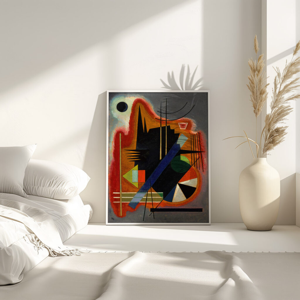 Einige Spitzen 1925 Wassily Kandinsky 4 mockup