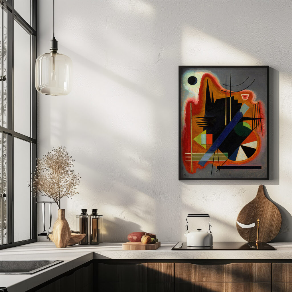 Einige Spitzen 1925 Wassily Kandinsky 6 mockup