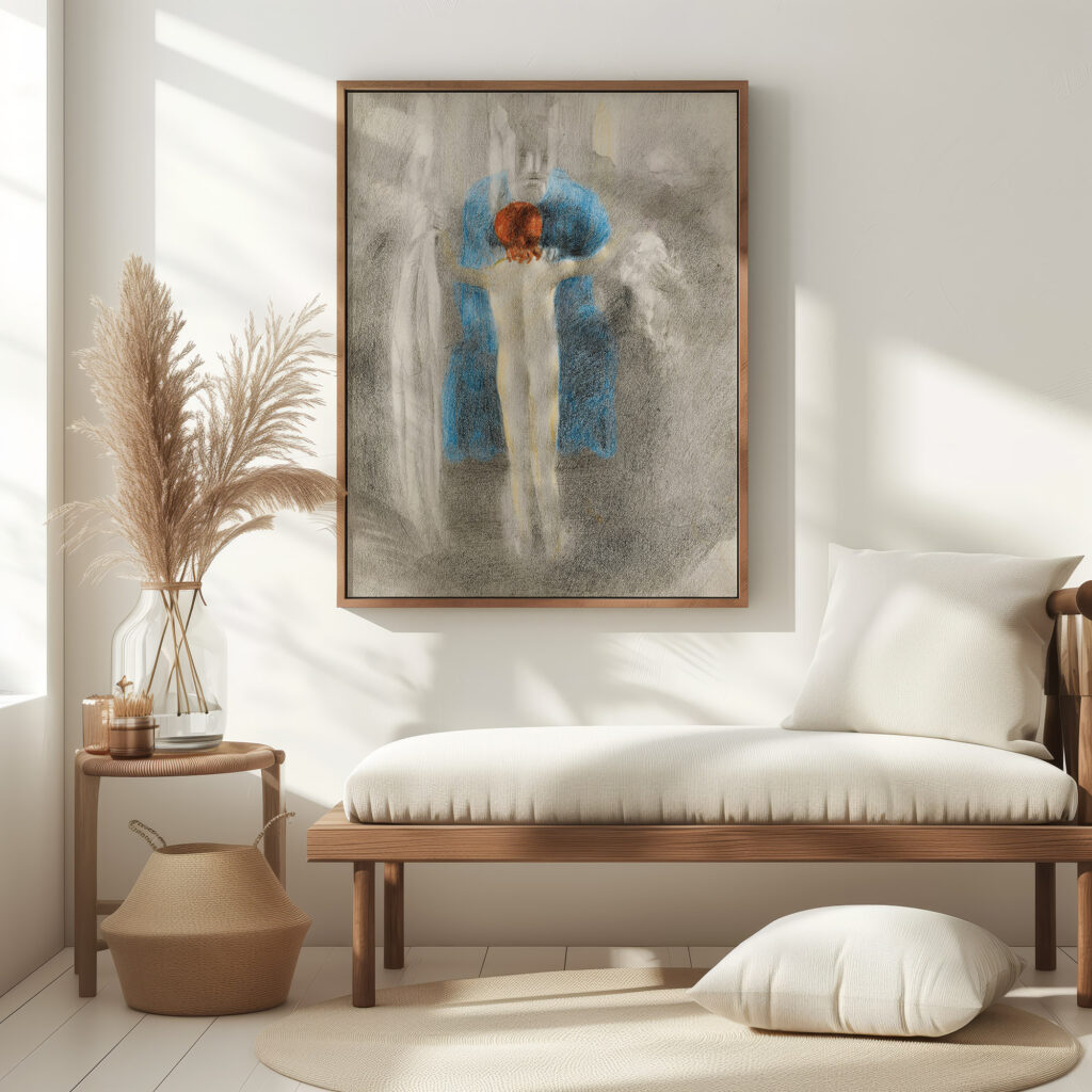 Einkleidung III 1919 Otto Meyer Amden 5 mockup