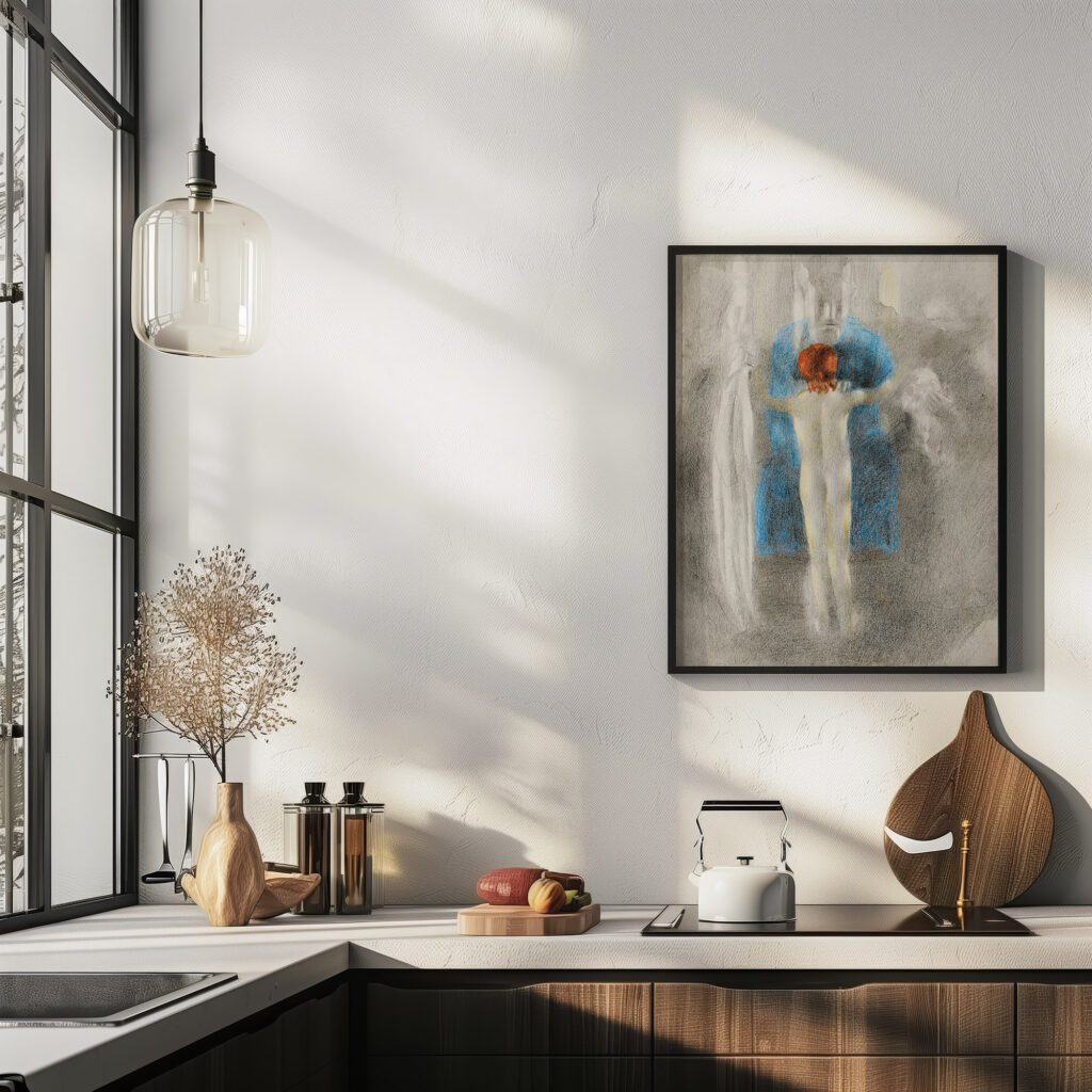 Einkleidung III 1919 Otto Meyer Amden 6 mockup