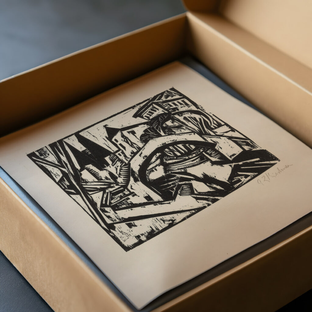 Elisabeth Ufer Berlin 1913 Ernst Ludwig Kirchner video mockup