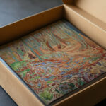 Elm Forest in Spring ca. 1923 Edvard Munch video mockup