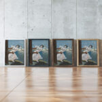 Embrace 1936 Cyprian Majernik framed posters mockup