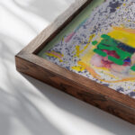 Enesekeskne 2000 Tiit Paasuke close up dark wood mockup