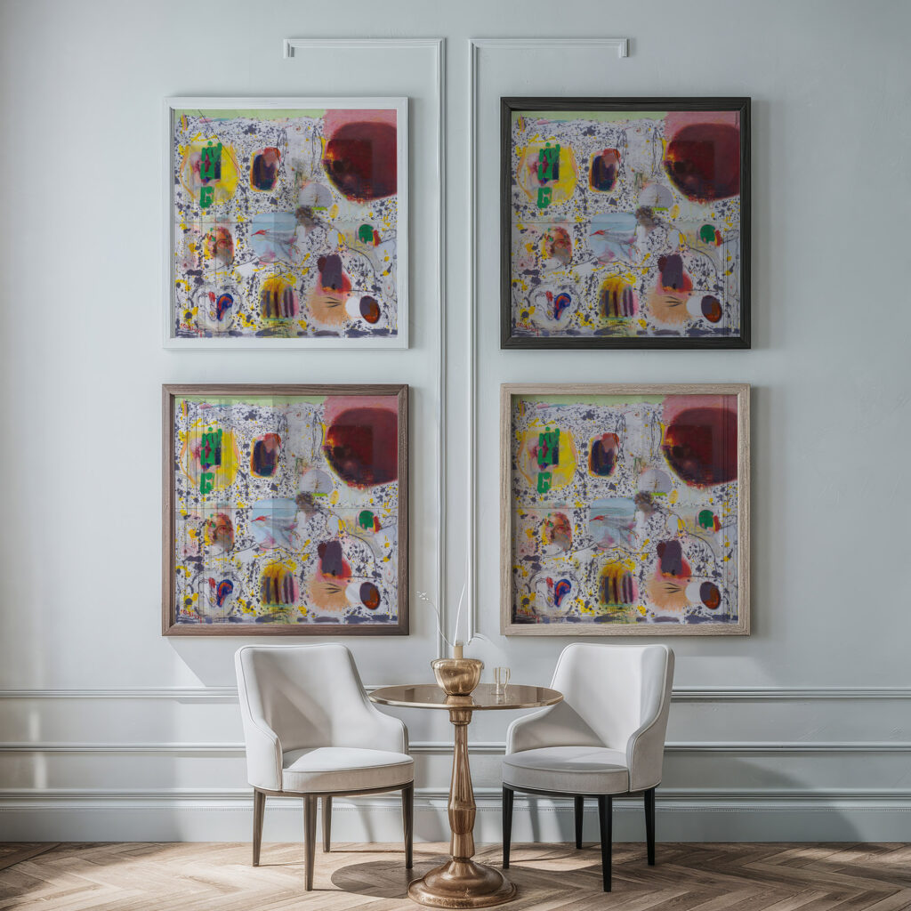 Enesekeskne 2000 Tiit Paasuke framed posters mockup