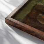 Entree triomphale dHenri IV a Paris dapres Rubens 1858 Jean Baptiste Carpeaux close up dark wood mockup