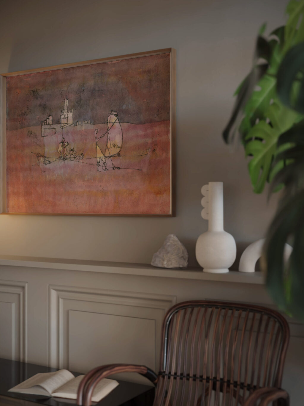 Episode Before an Arab Town 1923 Paul Klee video mockup