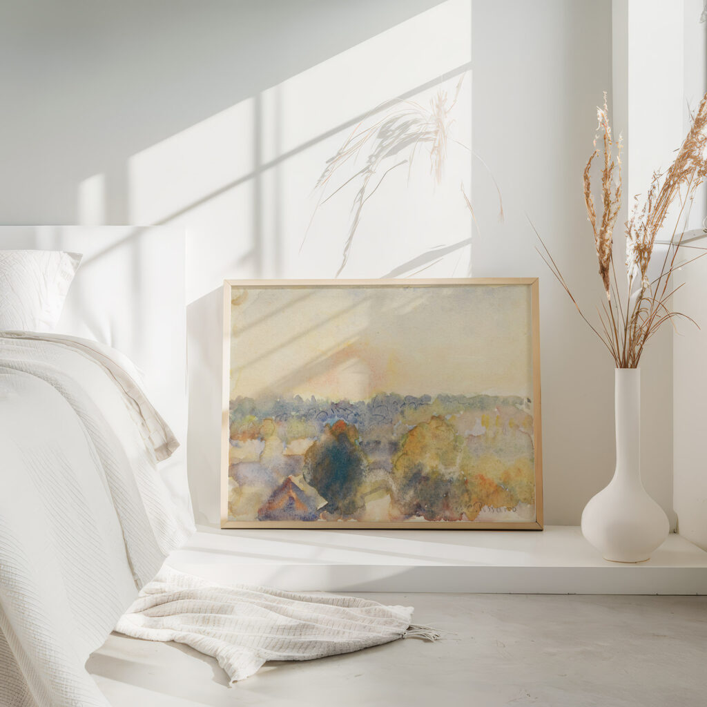 Eragny 1892 Camille Pissarro 4 mockup