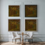 Erinnerung An Holland In Erwartung Heimkehrender Schiffe 1904 Wassily Kandinsky framed posters mockup
