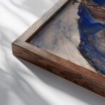 Erling 1920 Christian Rohlfs close up dark wood mockup