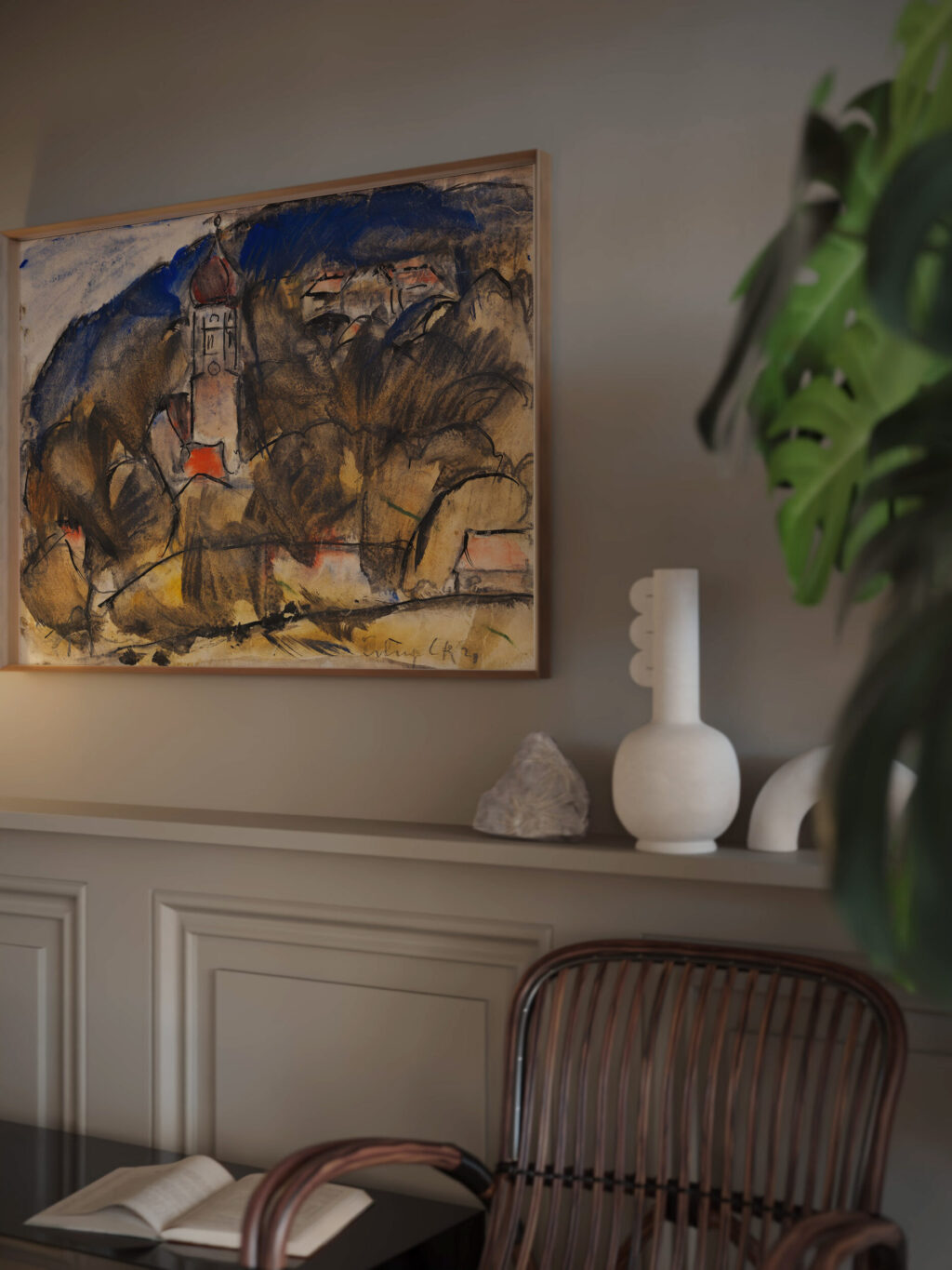 Erling 1920 Christian Rohlfs video mockup